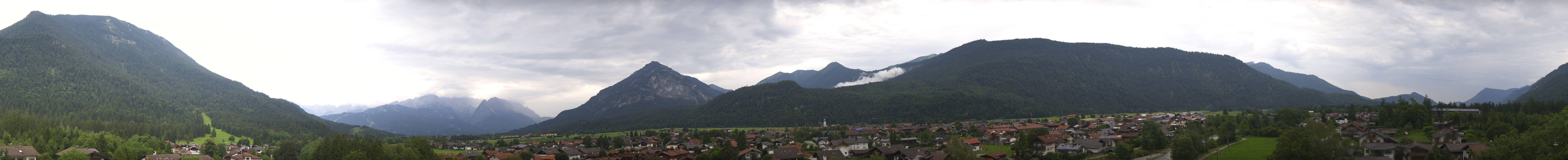 Archived image Webcam Farchant (Bavaria)