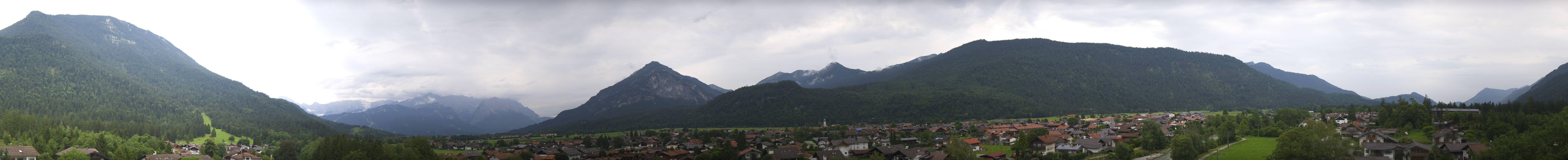 Archived image Webcam Farchant (Bavaria)