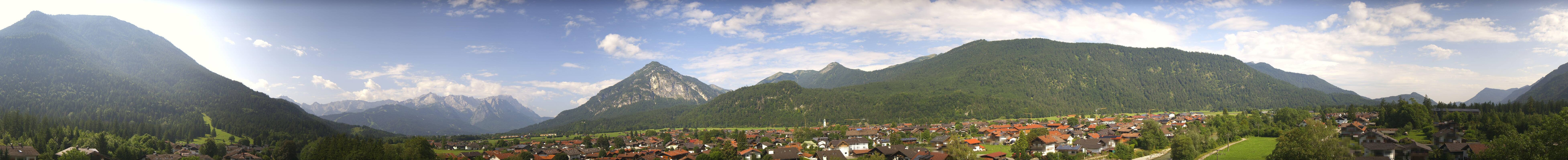 Archived image Webcam Farchant (Bavaria)