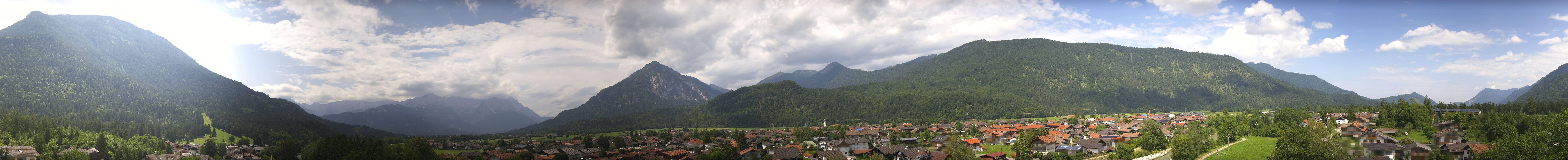 Archived image Webcam Farchant (Bavaria)