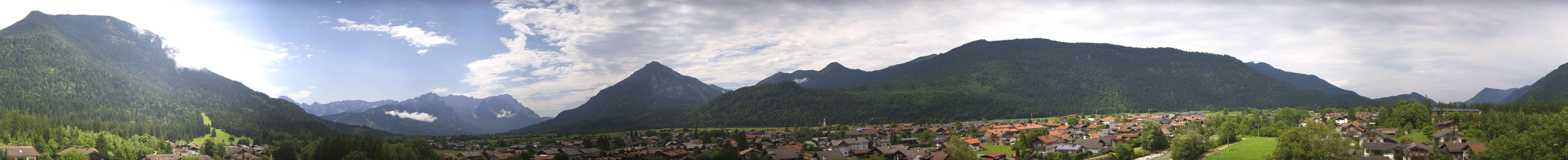 Archived image Webcam Farchant (Bavaria)