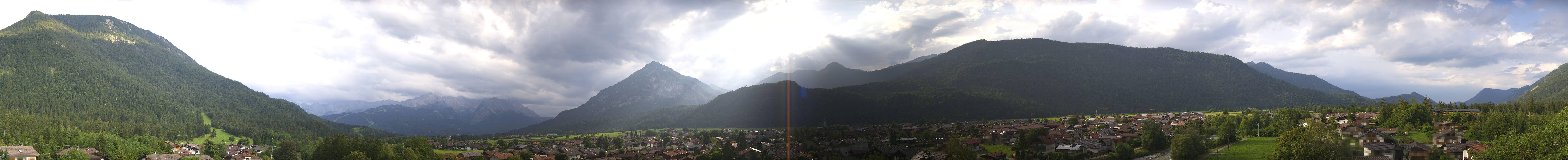 Archived image Webcam Farchant (Bavaria)