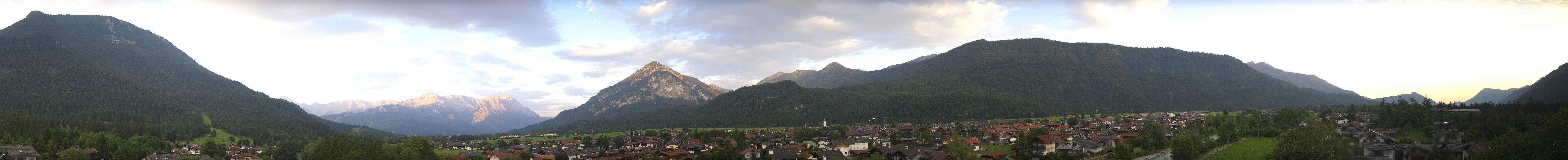 Archived image Webcam Farchant (Bavaria)
