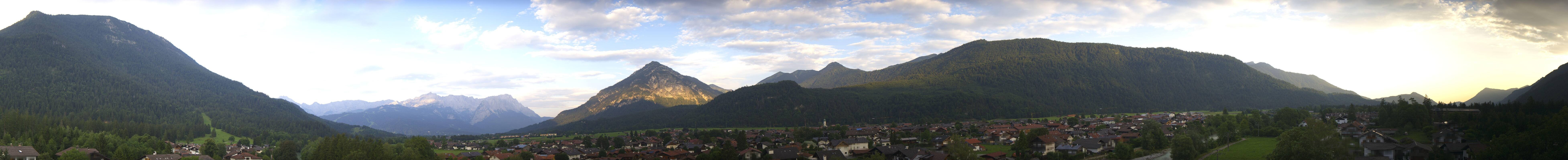 Archived image Webcam Farchant (Bavaria)