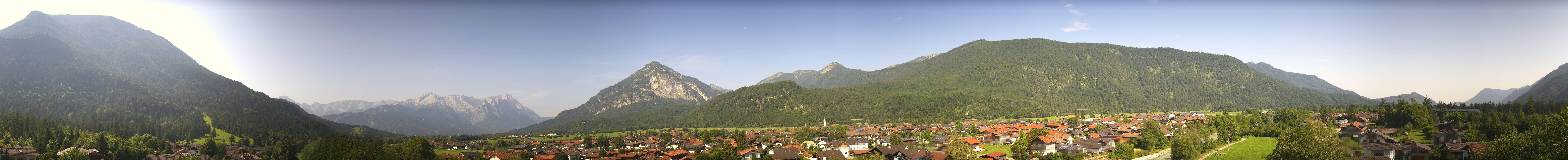 Archived image Webcam Farchant (Bavaria)