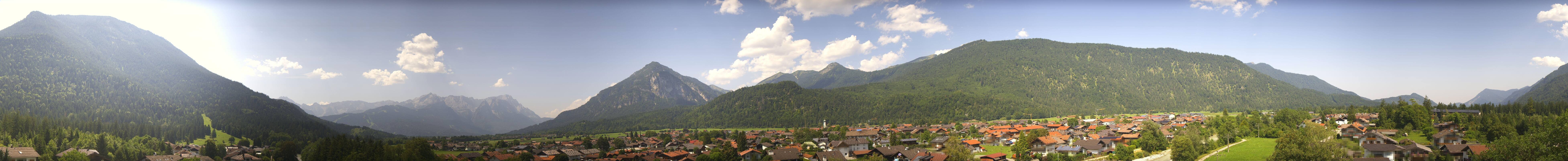 Archived image Webcam Farchant (Bavaria)