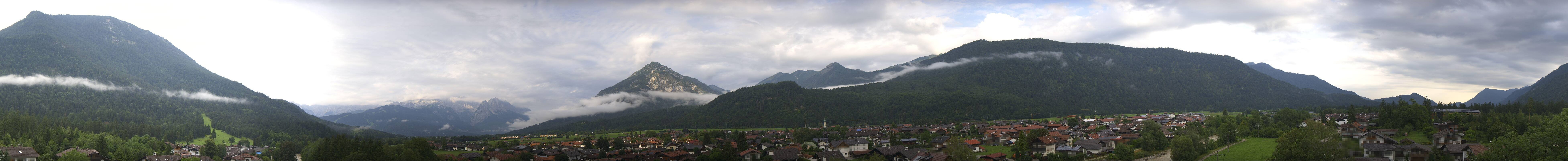 Archived image Webcam Farchant (Bavaria)