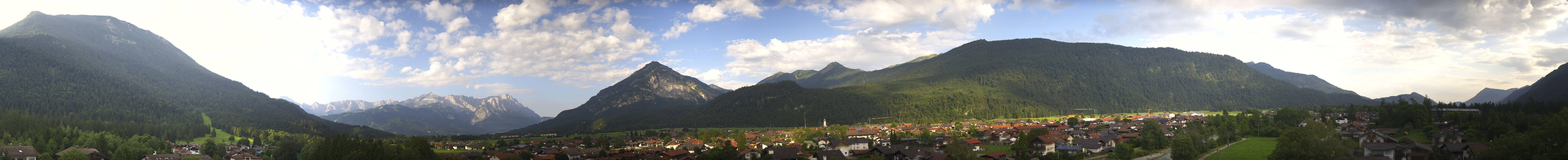 Archived image Webcam Farchant (Bavaria)