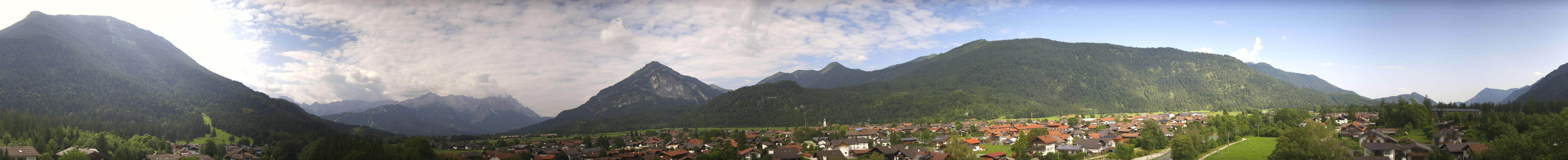 Archived image Webcam Farchant (Bavaria)