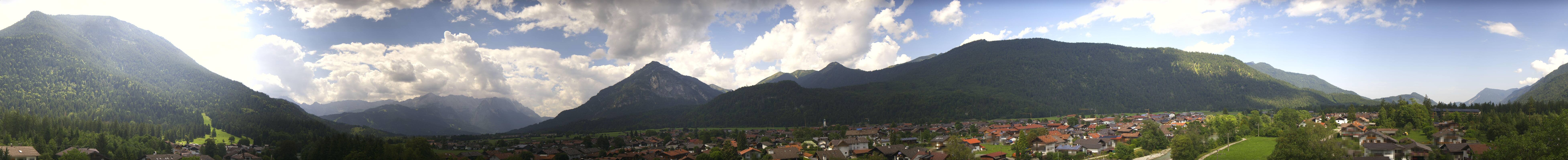 Archived image Webcam Farchant (Bavaria)