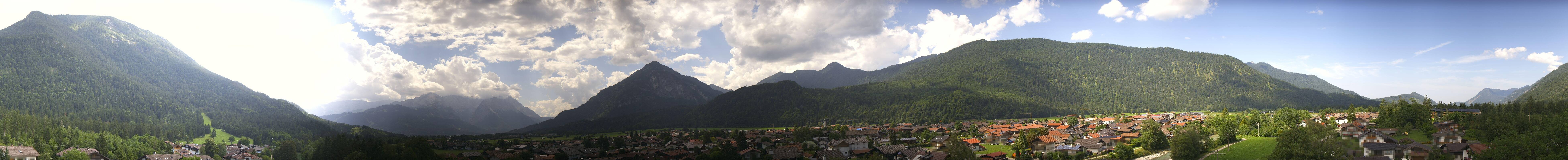 Archived image Webcam Farchant (Bavaria)