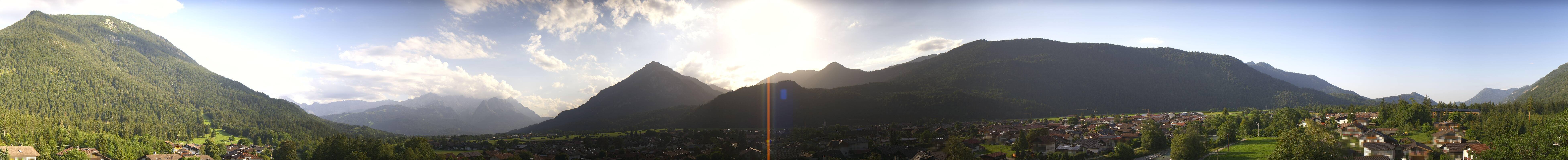 Archived image Webcam Farchant (Bavaria)