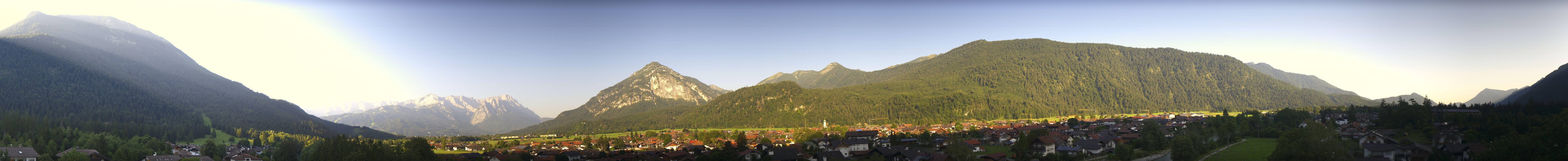 Archived image Webcam Farchant (Bavaria)