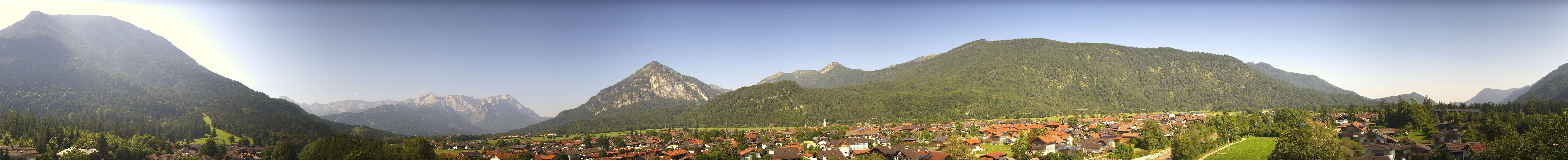 Archived image Webcam Farchant (Bavaria)