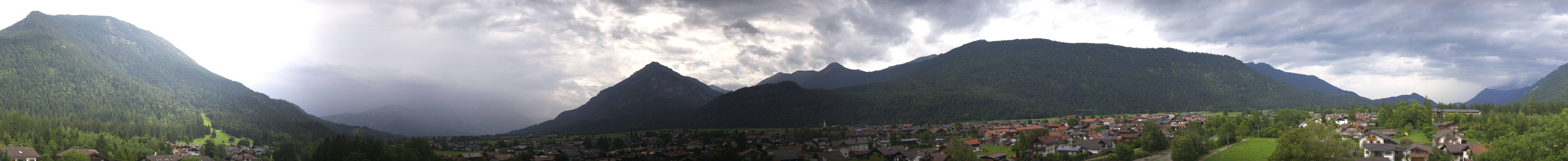 Archived image Webcam Farchant (Bavaria)