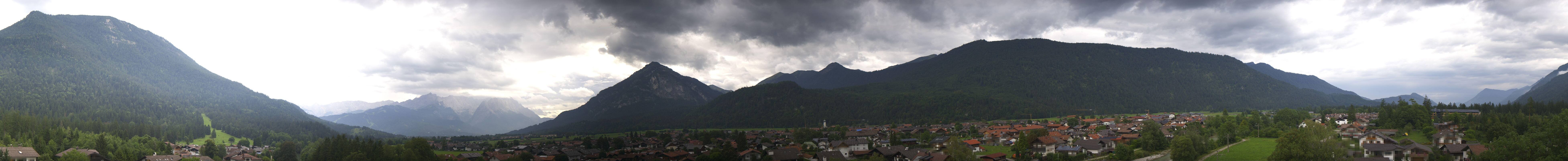 Archived image Webcam Farchant (Bavaria)