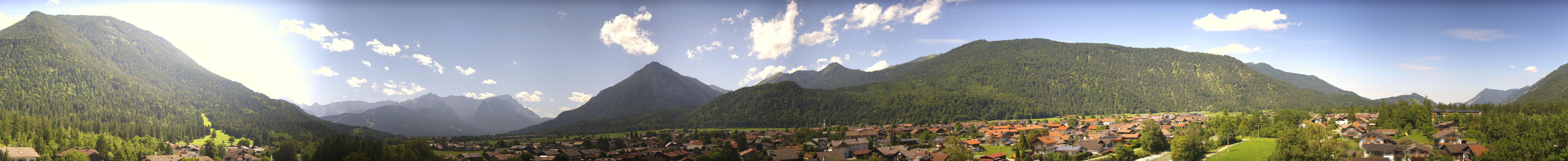 Archived image Webcam Farchant (Bavaria)