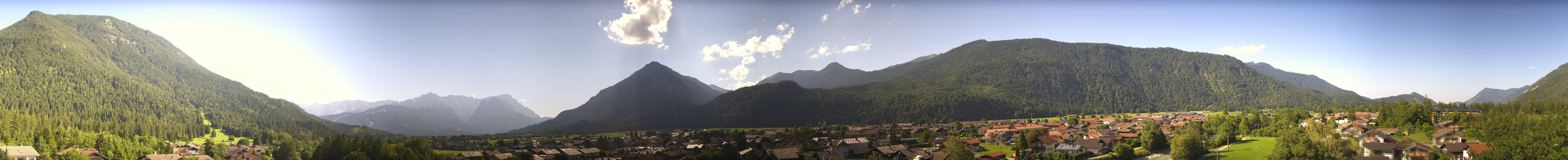 Archived image Webcam Farchant (Bavaria)