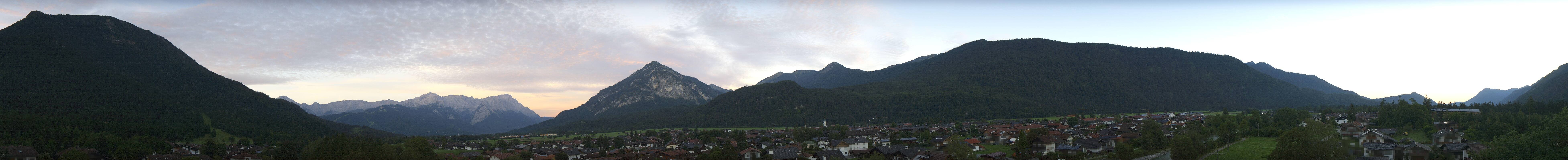 Archived image Webcam Farchant (Bavaria)