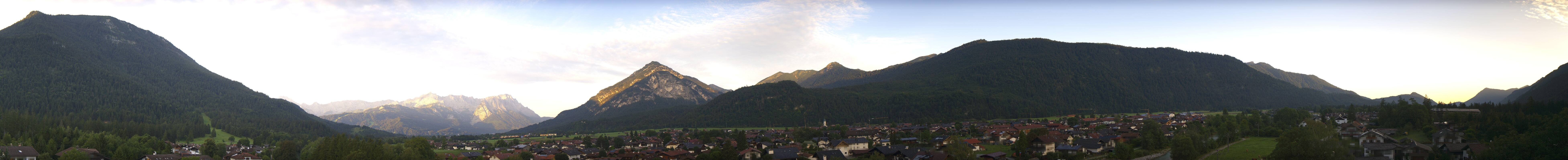 Archived image Webcam Farchant (Bavaria)