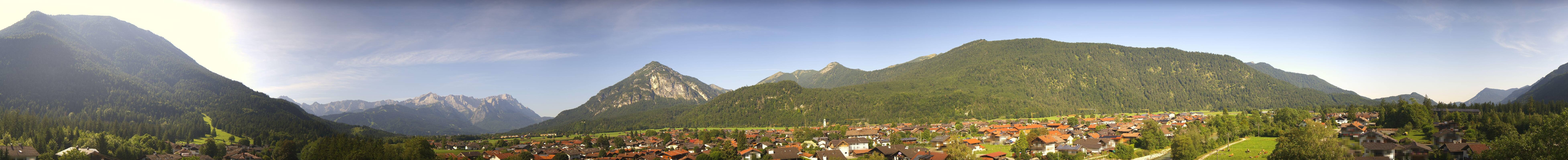 Archived image Webcam Farchant (Bavaria)