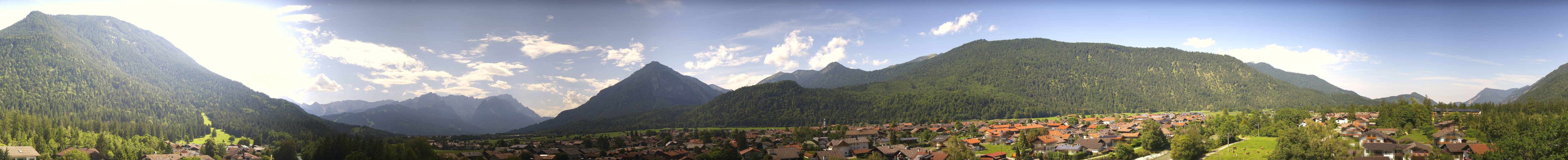 Archived image Webcam Farchant (Bavaria)