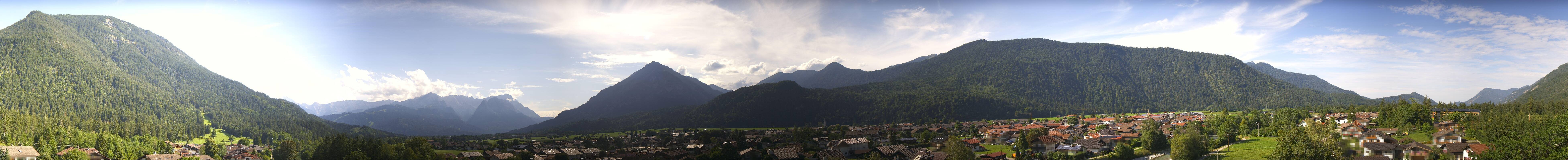 Archived image Webcam Farchant (Bavaria)
