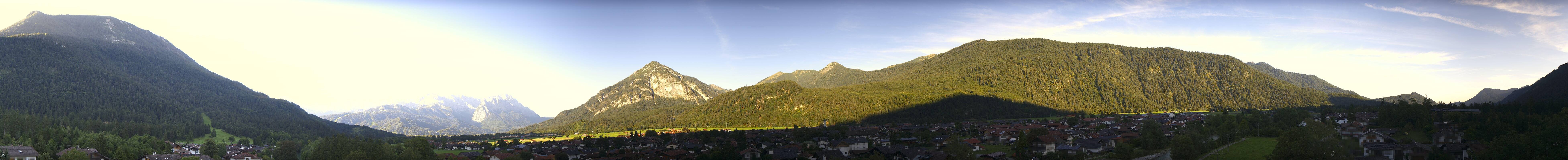 Archived image Webcam Farchant (Bavaria)
