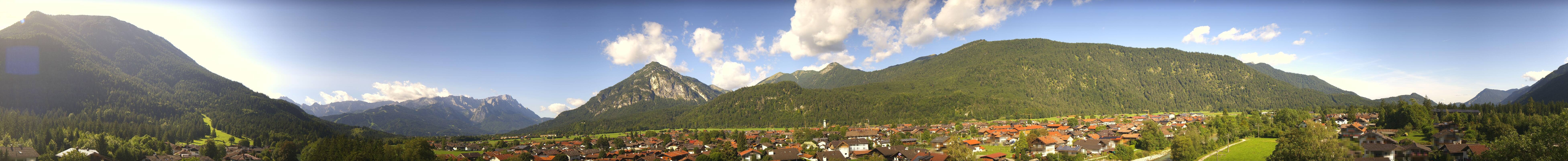 Archived image Webcam Farchant (Bavaria)