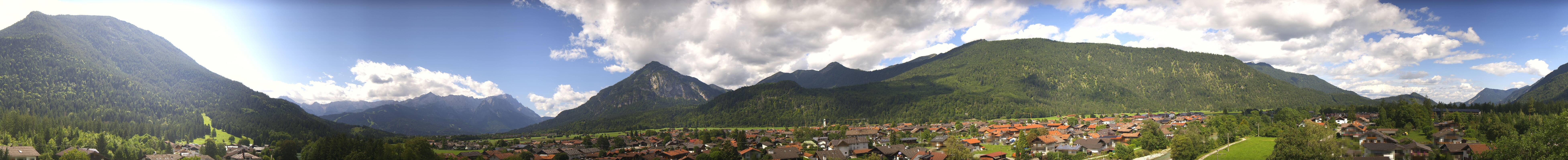 Archived image Webcam Farchant (Bavaria)