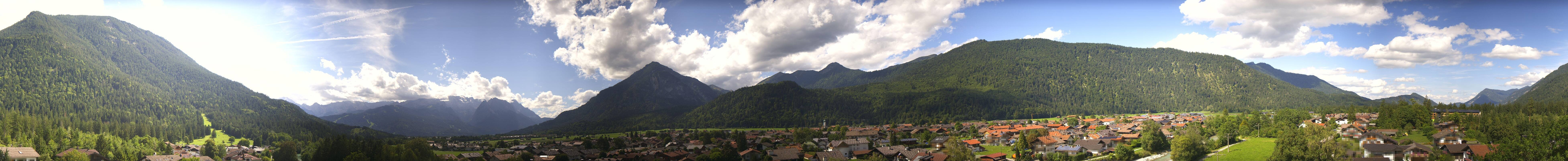 Archived image Webcam Farchant (Bavaria)
