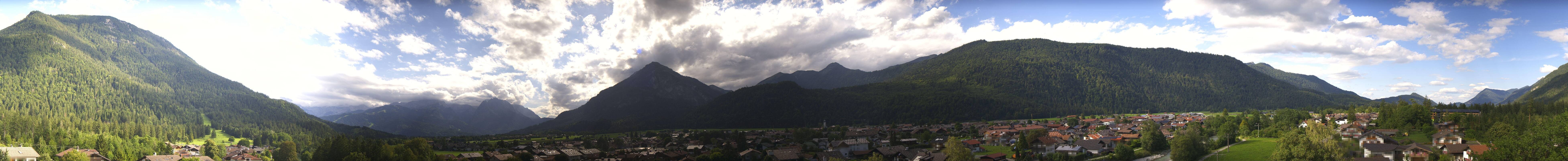 Archived image Webcam Farchant (Bavaria)