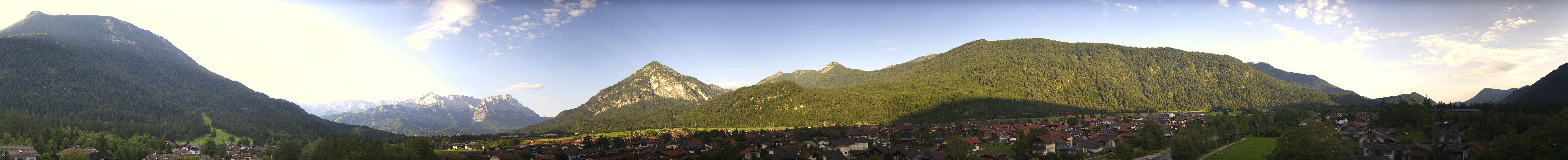 Archived image Webcam Farchant (Bavaria)