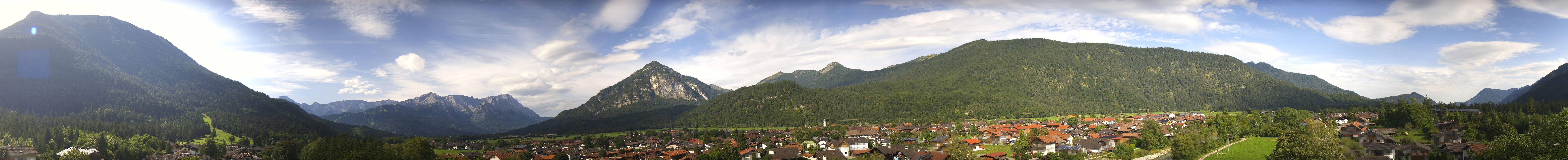 Archived image Webcam Farchant (Bavaria)