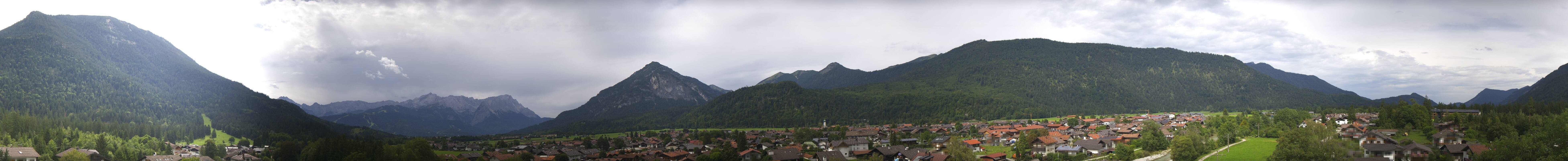 Archived image Webcam Farchant (Bavaria)