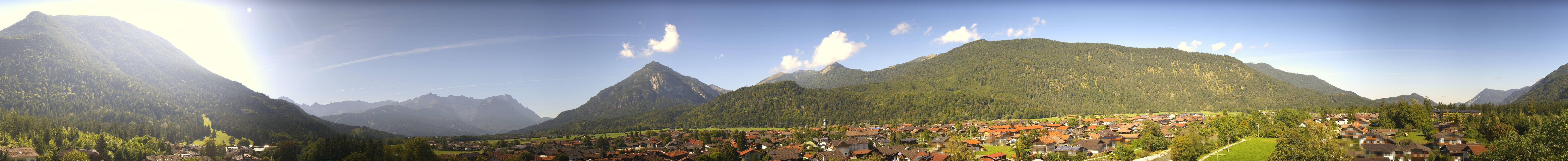 Archived image Webcam Farchant (Bavaria)