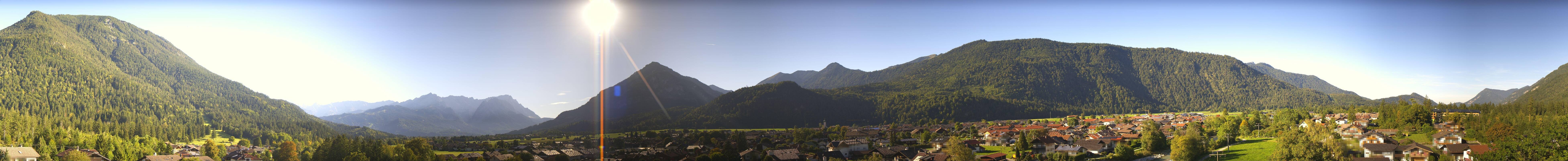 Archived image Webcam Farchant (Bavaria)