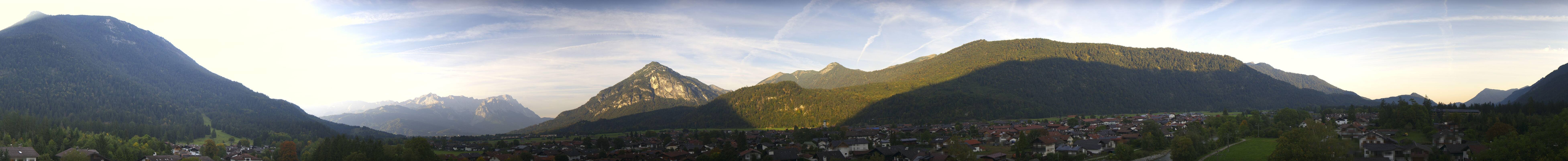 Archived image Webcam Farchant (Bavaria)