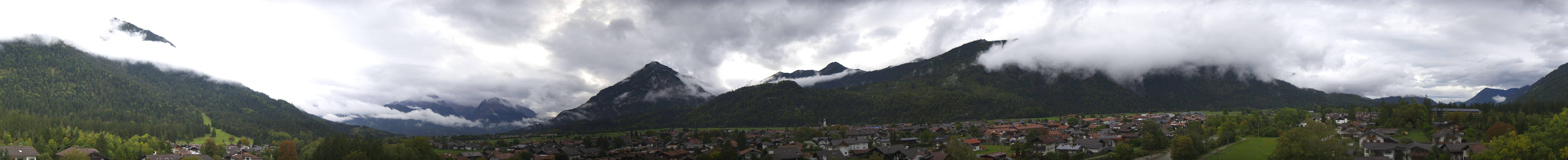 Archived image Webcam Farchant (Bavaria)