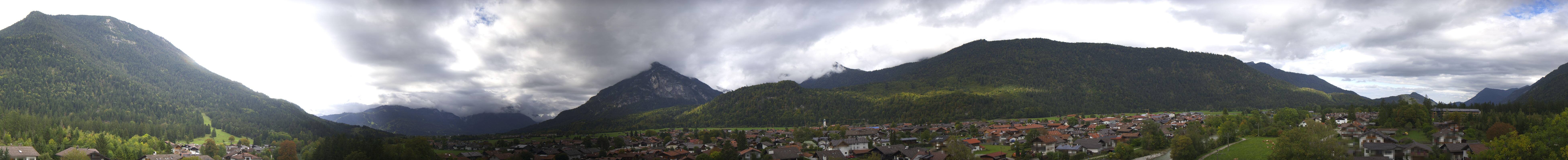 Archived image Webcam Farchant (Bavaria)