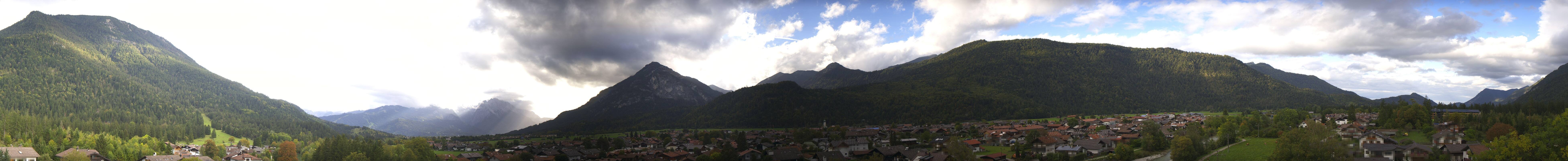 Archived image Webcam Farchant (Bavaria)