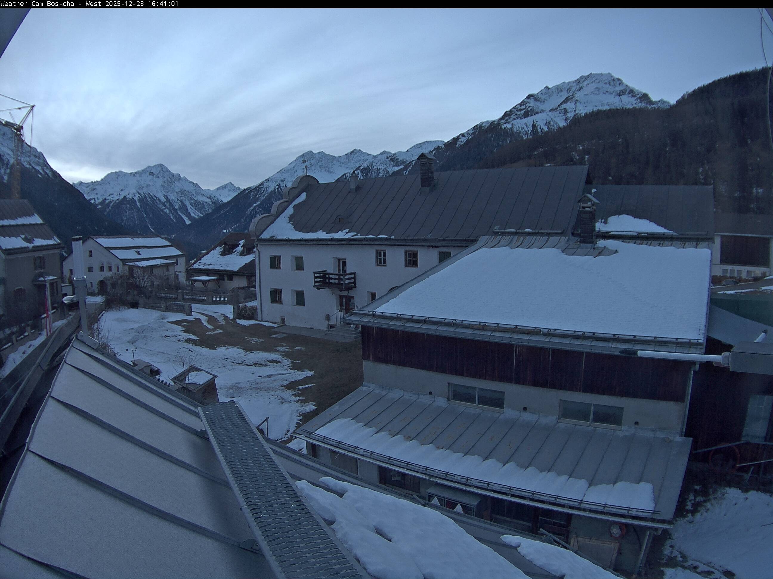 Archiv Foto Webcam Ardez Bos-cha Westen