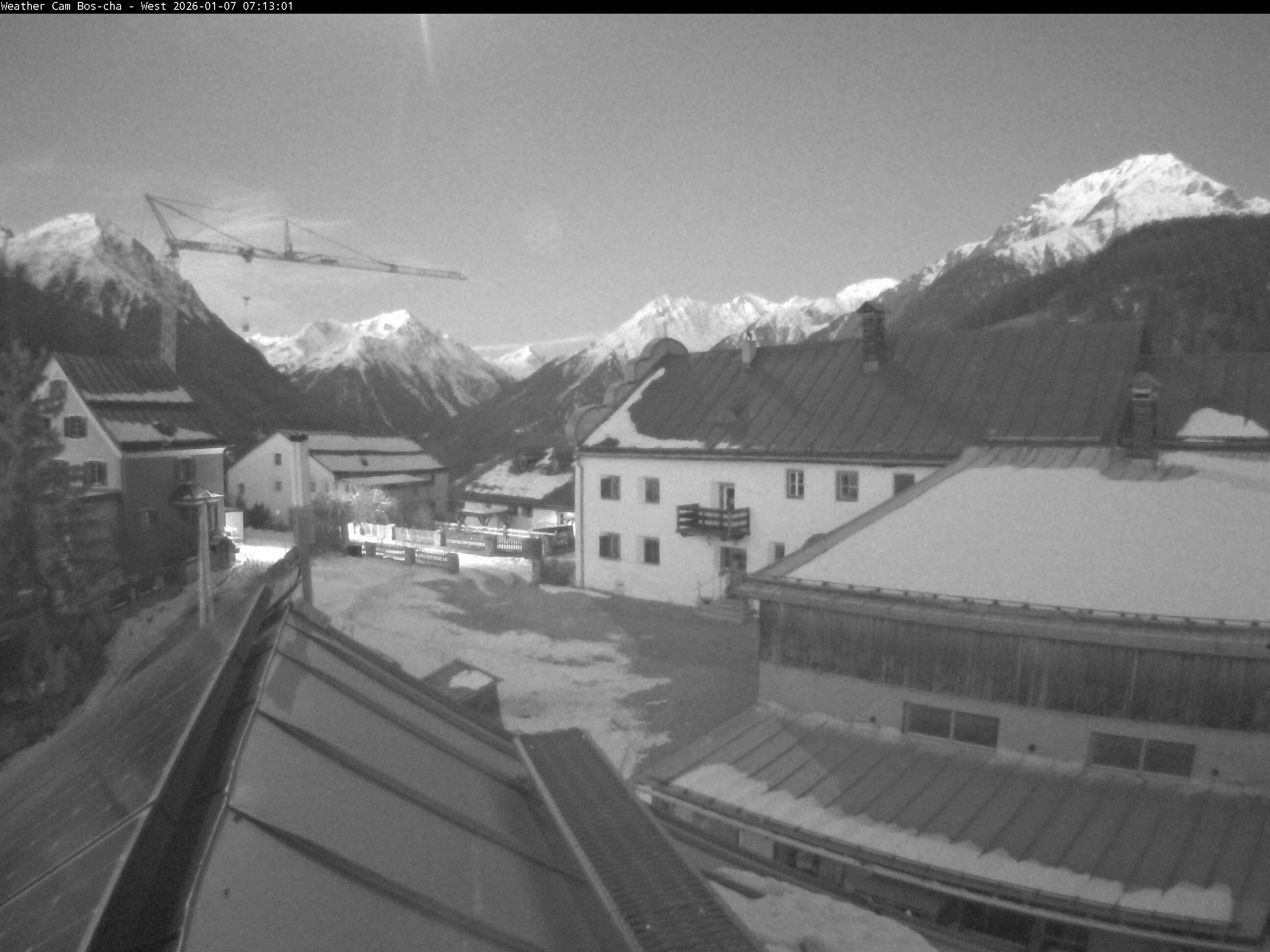 Archiv Foto Webcam Ardez Bos-cha Westen