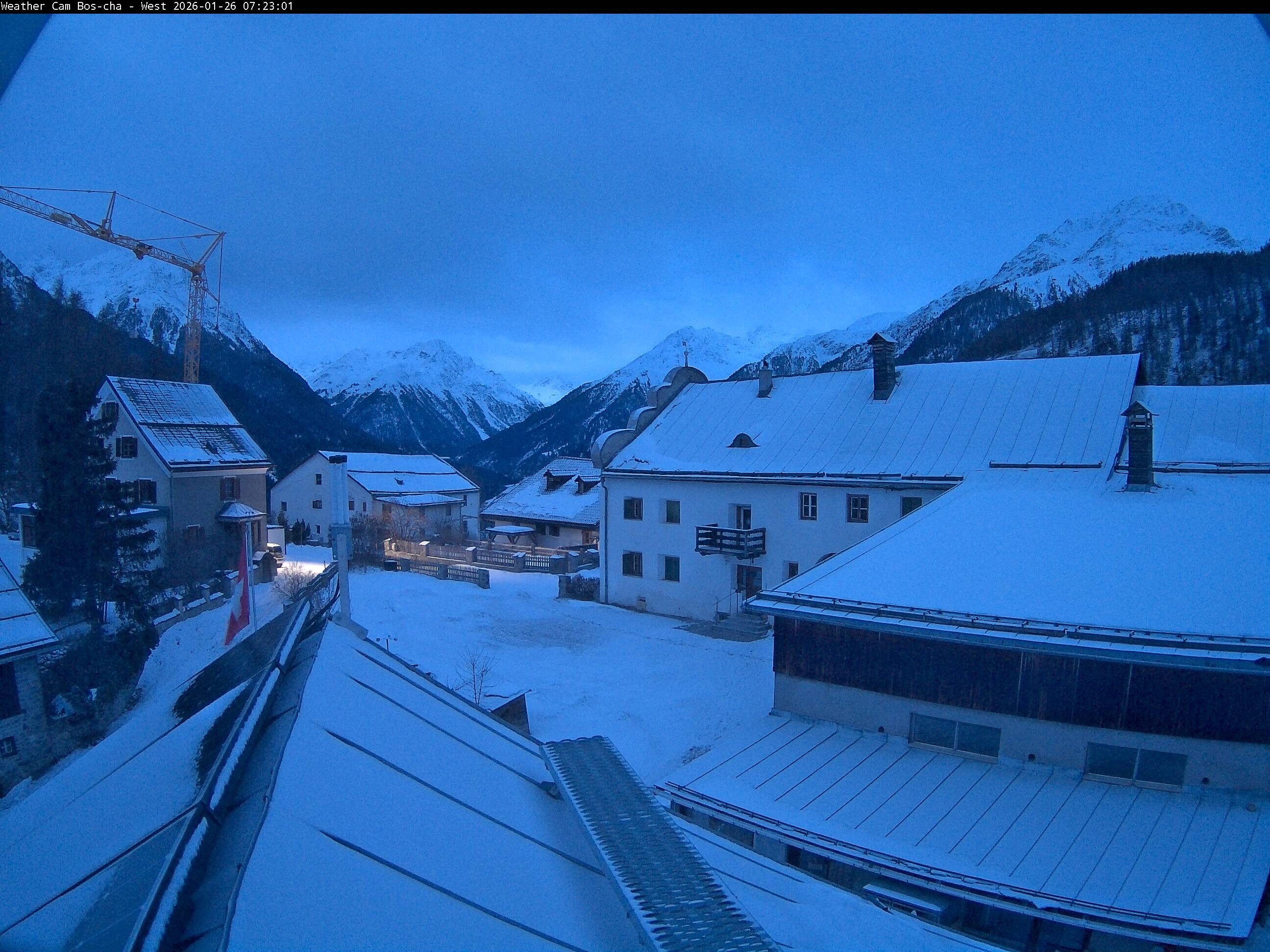 Archiv Foto Webcam Ardez Bos-cha Westen