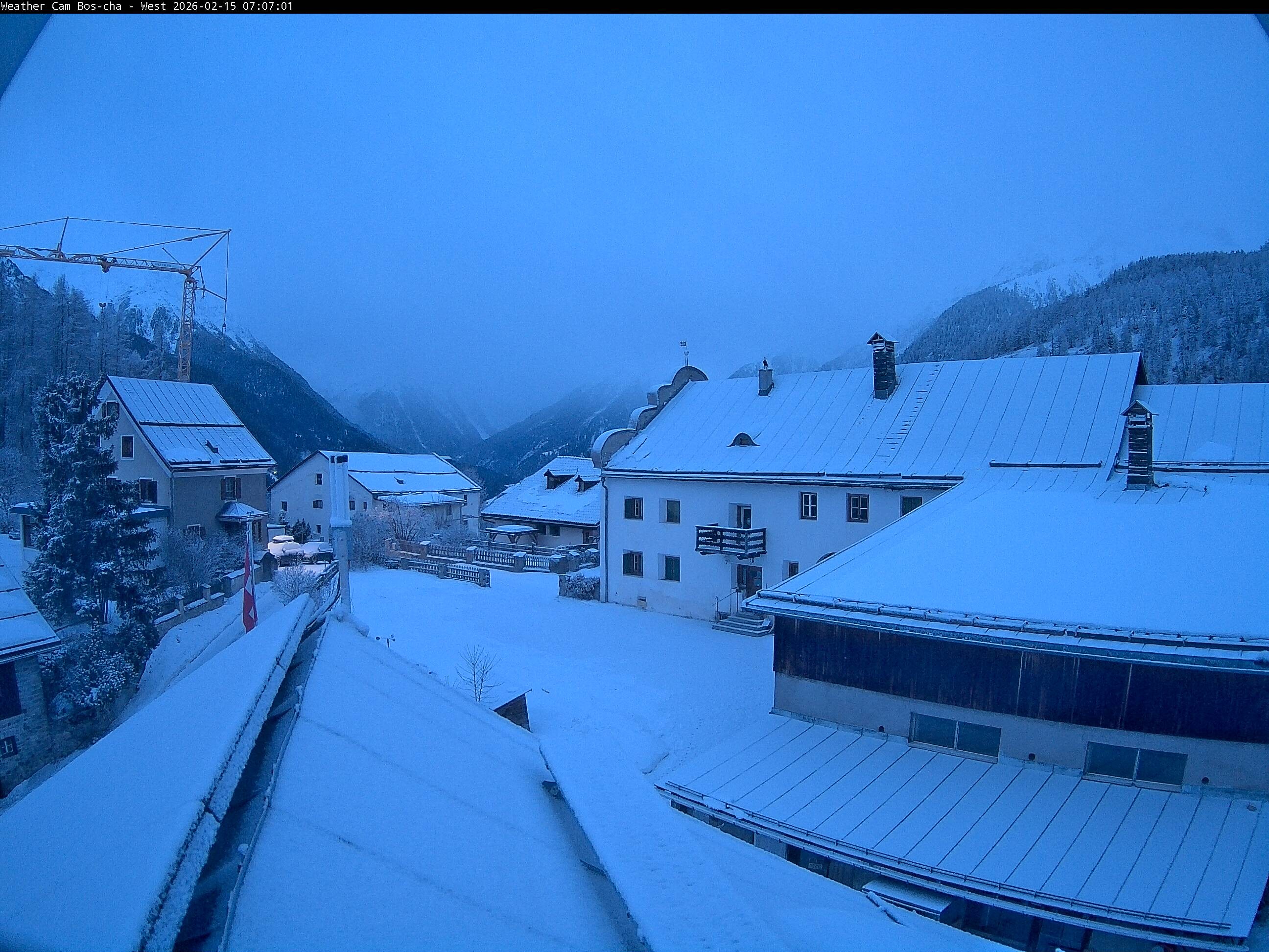 Archiv Foto Webcam Ardez Bos-cha Westen