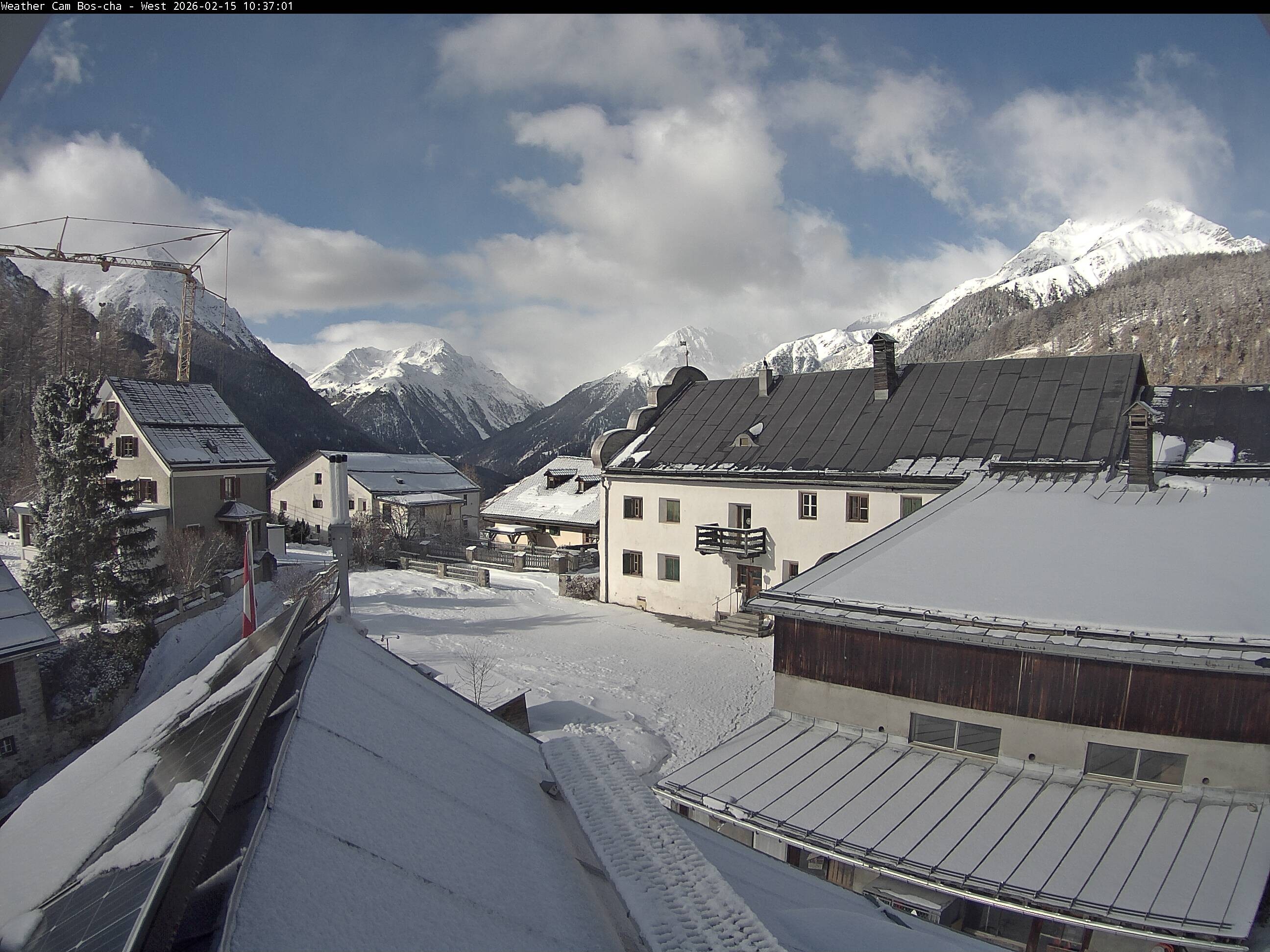 Archiv Foto Webcam Ardez Bos-cha Westen