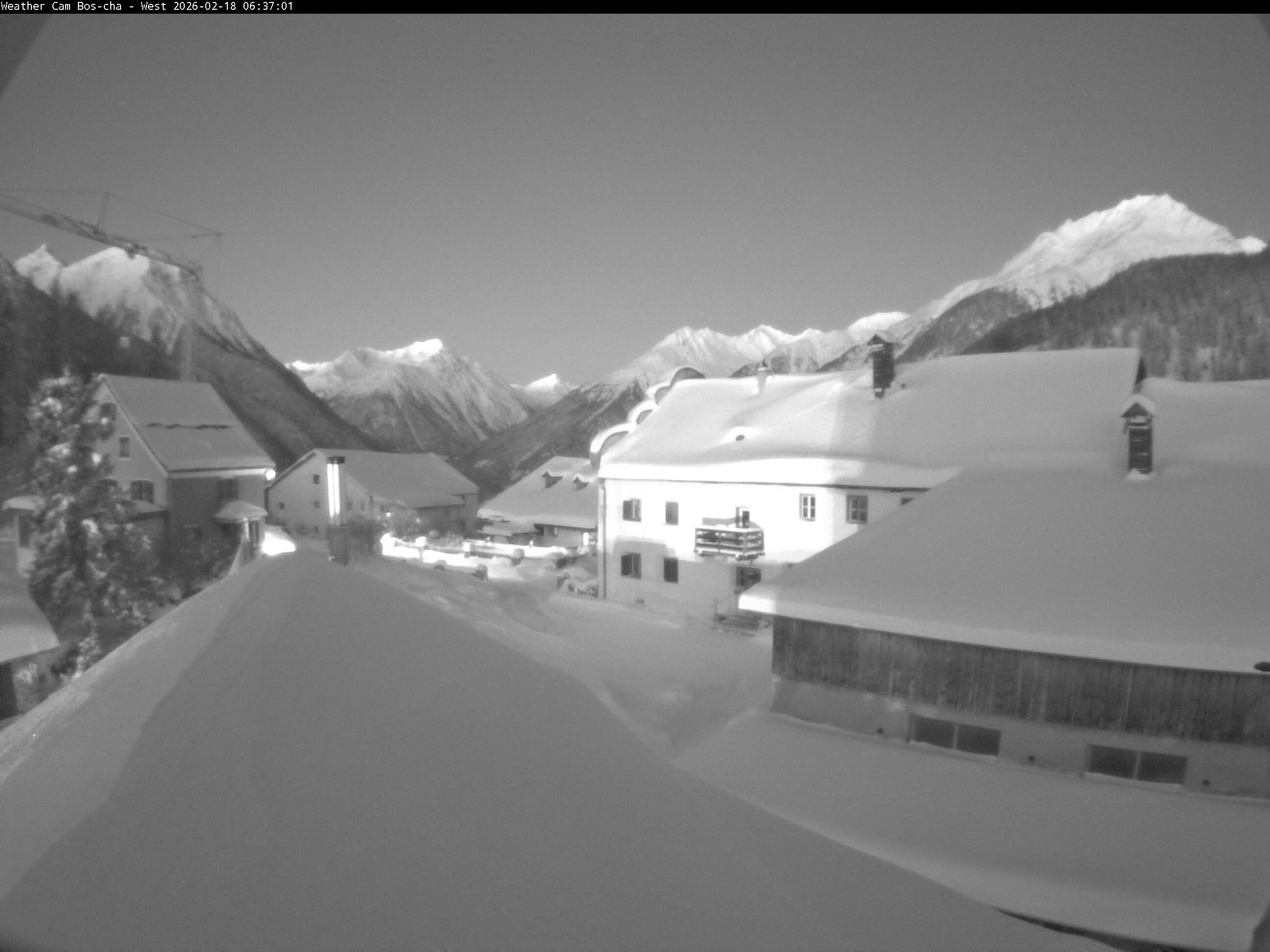 Archiv Foto Webcam Ardez Bos-cha Westen