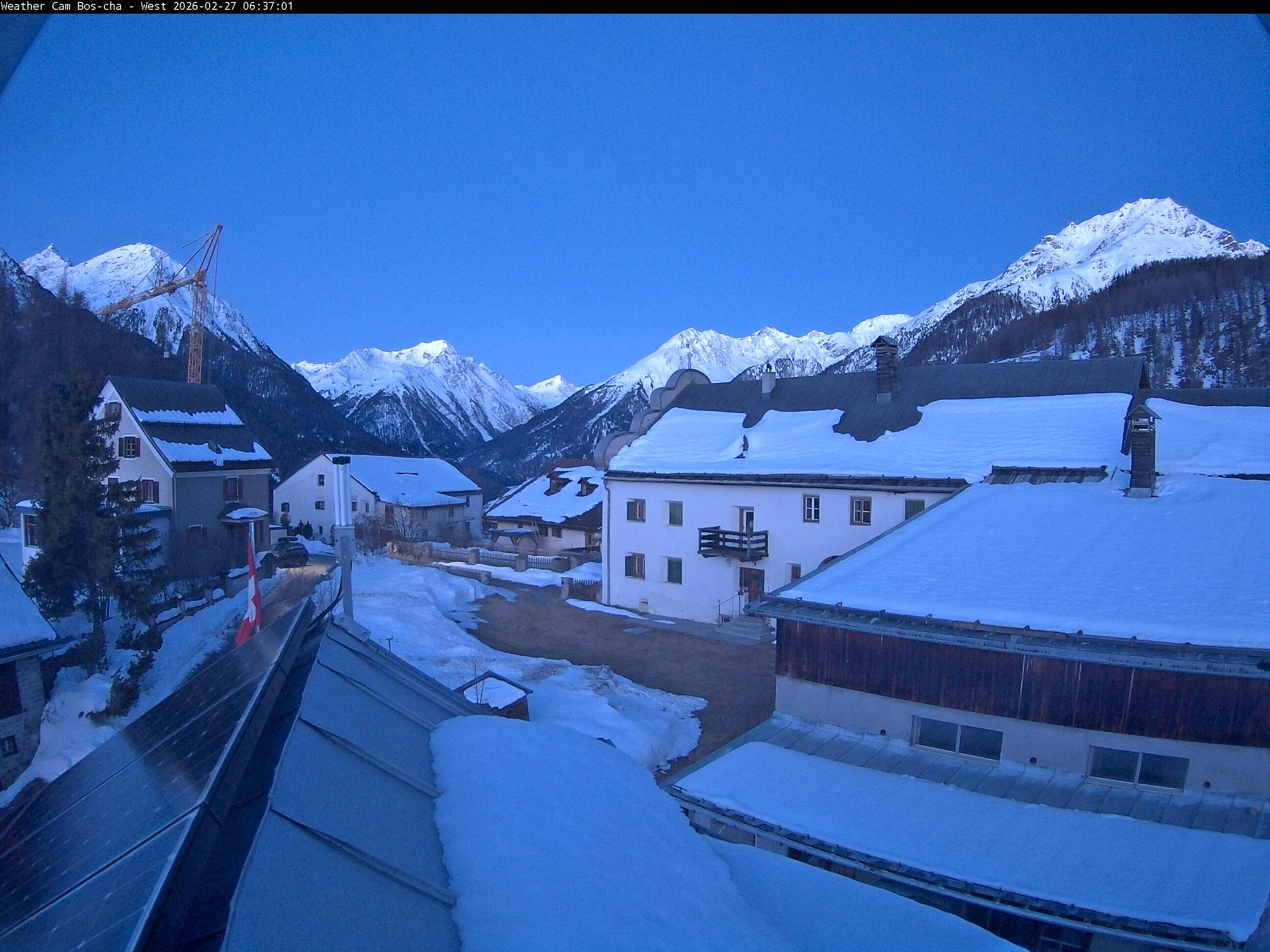 Archiv Foto Webcam Ardez Bos-cha Westen