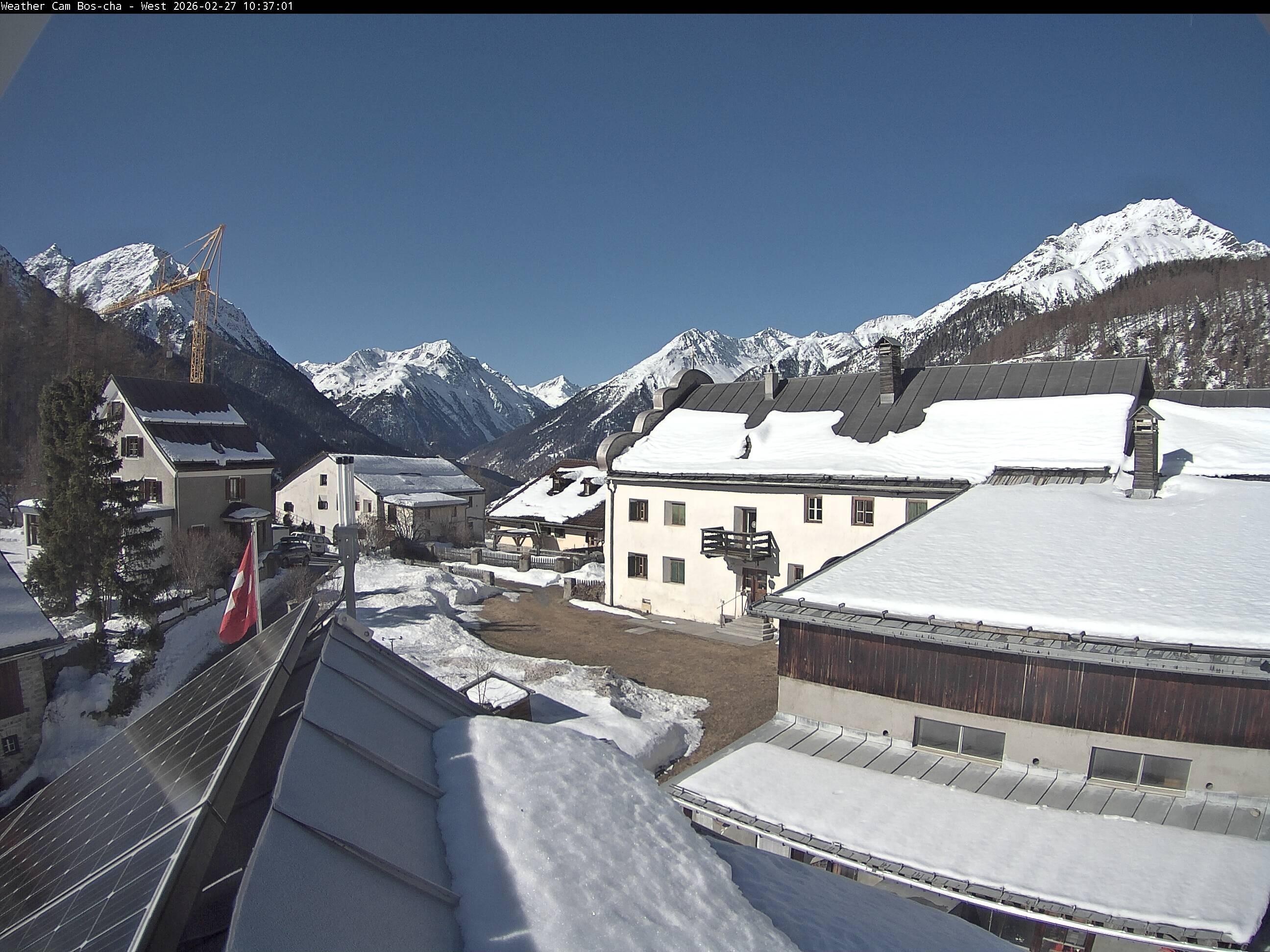 Archiv Foto Webcam Ardez Bos-cha Westen