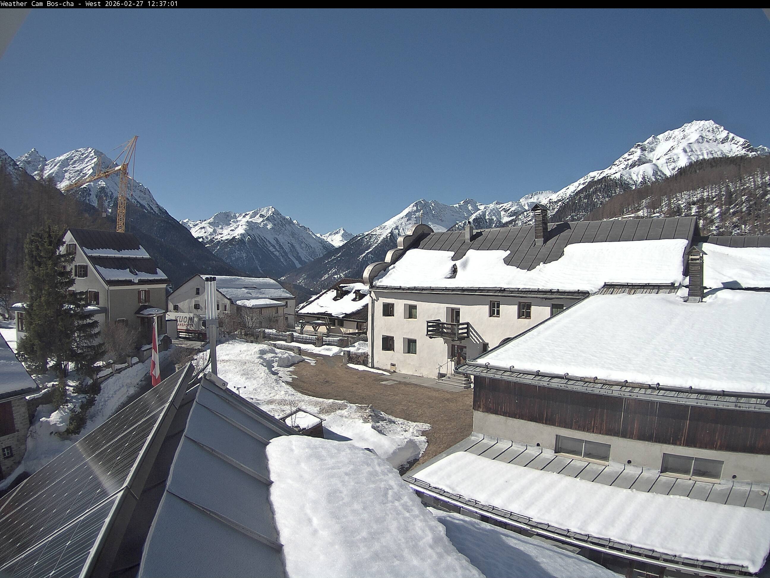 Archiv Foto Webcam Ardez Bos-cha Westen